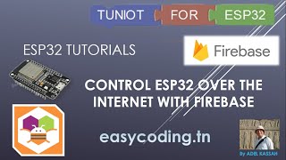 ESP32 tutorial C09 Control esp32 over the internet with Firebase and own Android app [upl. by Maurreen]