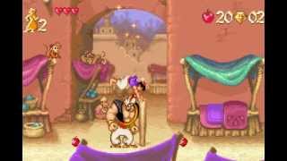 Game Boy Advance Longplay 065 Aladdin [upl. by Naginarb490]