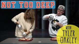 NOT TOO DEEP with TYLER OAKLEY  Grace Helbig [upl. by Oalsinatse]