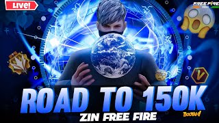 Road To 150K Subscribers Goal Free Fire Live🔥 freefire tgrnrz shorts shooter rggamer [upl. by Aeriela]