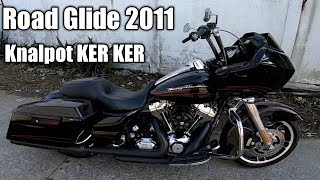 Nyobain HD Road Glide 2011 Knalpot KER KER [upl. by Freeland]