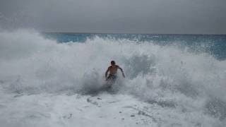 Lefkada summer 2016 kathisma waves [upl. by Domineca961]