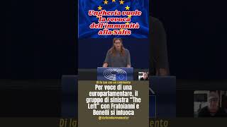 LUngheria chiede revoca immunità parlamentare alla Salis salis ungheria politica diritti oggi [upl. by Danell162]