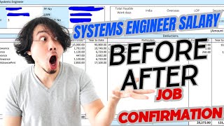 INFOSYS SYSTEMS ENGINEER SALARY BREAKDOWN AFTER AND BEFORE JOB CONFIRMATION IN 2023 [upl. by Rudyard]