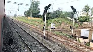 abhithetrainfan15241107711078 Pune to jammu Tawi Pune jhelum express journey LHB track sound [upl. by Htebazil]