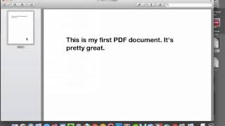 Combine PDF Files in Preview [upl. by Fernald]