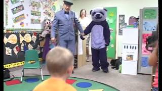 Mr McFeelys Purple Panda Scares Bejesus Out of Kids [upl. by Atirehc]