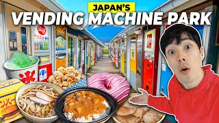 Eating at Japans Biggest Vending Machine Park [upl. by Jeane]