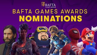 BAFTA Games Awards 2024  LIVE Nominations [upl. by Ynneb]