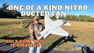 Custom made 91 Nitro Ducted fan F15 RC Plane [upl. by Finlay806]