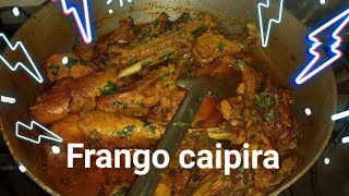 Como Fazer Frango Caipira Assado [upl. by Norramic]