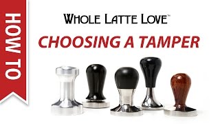 How to Choose an Espresso Tamper [upl. by Volnak]