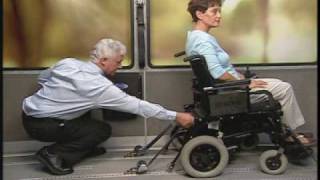 QSTRAINT QRT Wheelchair Restraints by Schetky NW Bus Sales [upl. by Nilek]