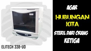 Tutorial cara pakai sterilisator kering UV ELITECH 338U0 [upl. by Moulden]