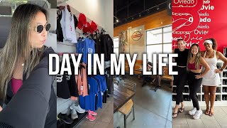 VLOG spin class with friends maple street biscuit co amazon purchase flop era [upl. by Fridlund]