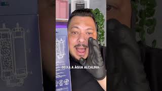 Refil filtro purificador de água Giom ✅ água alcalina em sua mão [upl. by Mccutcheon470]