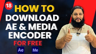 How to Download adobe after effects amp Media encoder for free HBK Mentor Fiverr series [upl. by Maeve]