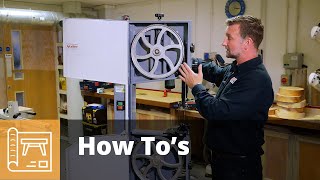 How Tos  Set up and fine tune your bandsaw [upl. by Nylhsoj]