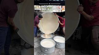 FAMOUS TAJ BADAM MILK IN KARIMNAGAR🔥badammilk chickenbiryani karimnagar telangana milk [upl. by Skolnik]