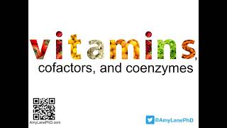 405 BCH3023 Vitamins Cofactors and Coenzymes [upl. by Serle]