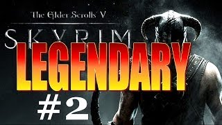 Skyrim Walkthrough Legendary Difficulty  Part 2  Helgen Keep Conclusion [upl. by Tennes703]