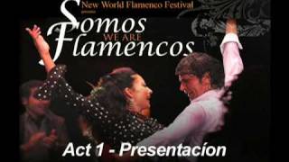 Somos Flamencos  Act 1 Presentacíon [upl. by Drarehs]