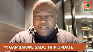 WATCH LIVE Gambakwe SADC trip morning update [upl. by Anagrom]