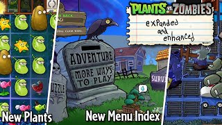 Plants Vs Zombies Expanded amp Enhanced v115  New Plants amp quotFast Partyquot  Gameplay Walkthrough [upl. by Lewin536]