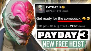 PAYDAY 3s New FREE HEIST Looks Good [upl. by Chipman654]