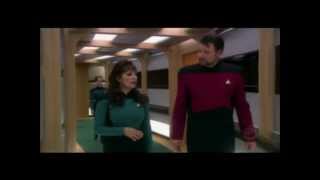 Troi and Riker in the Enterprise Finale [upl. by Yvi]