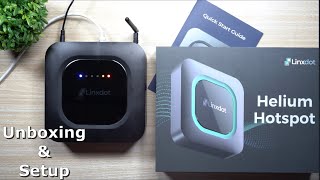 Linxdot Helium Hotspot Miner  FIRST LOOK Unboxing amp Setup [upl. by Analim]