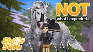 BUYING THE NEW PERCHERON HORSES 🐴  Star Stable Online [upl. by Enimzaj]