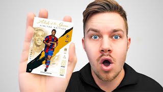 Jeg packede LIMITED EDITION RONALDINHO i KÆMPE fodboldkort packopening [upl. by Neerak21]