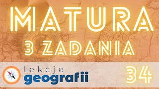 Matura z geografii  3 zadania cz 34 [upl. by Elram694]