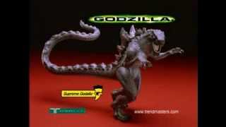 TRENDMASTERS Godzilla Babies amp Supreme Godzilla TV Commercial [upl. by Atiuqel]