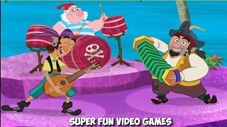 DISNEY JUNIOR Jake and the Never Land Pirates Game Sharky and Bones Pirate Rock [upl. by Enomyar319]