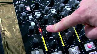 Denon DNX1600 mixer overview with Andre Cato [upl. by Aerdnu298]