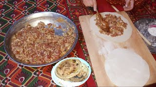 How to make Chapshoroo  Traditional food of GilgitBaltistan  Chapshoroo  GB Food Secrets [upl. by Esaertal]