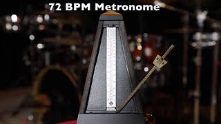 REAL Metronome  72 bpm  Wittner Model No 806m [upl. by Ordnael]