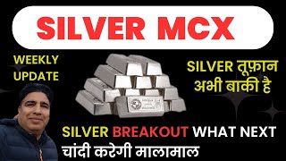 चांदी तूफ़ान अभी बाकी है NEXT TARGET   XAGUSD  MCX silver  commodity market  Chartgeometry [upl. by Gottfried]