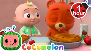 Yummy Apple Pie Song 🥧 CoComelon JJs Animal Time Nursery Rhymes and Kids Songs  After School Club [upl. by Beale250]