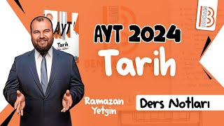 18 AYT Tarih  Türkiye Selçuklu Devleti 1  Ramazan YETGİN  2024 [upl. by Maghutte]