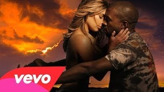 Kanye West  Bound 2 ft NAKED Kim Kardashian Official [upl. by Rehsu914]