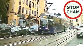 Zderzenie taksówki z tramwajem Uszkodzone zostało jeszcze 5 innych aut  Wrocław 1604 Wasze Filmy [upl. by Oiromed]