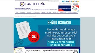 ¿Cómo apostillar un documento online [upl. by Kerrison]