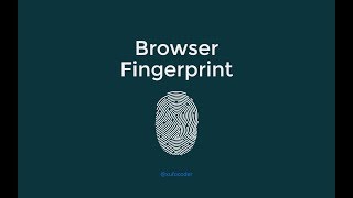 Browser Fingerprint Отпечаток браузера [upl. by Amian]