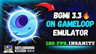 PLAY BGMI 33 IN PC WITH GAMELOOP EMULATOR  Best emulator for low end pc  Ultra HD  120 fps 🔥😍 [upl. by Arodoet289]