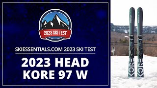 2023 Head Kore 97 W  SkiEssentialscom Ski Test [upl. by Zzaj]