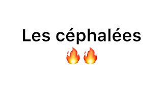 📍Les céphalées  migraine   Neurologie 🔥🔥 [upl. by Amsa]