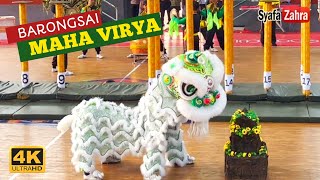 🔴 Atraksi Barongsai MAHA VIRYA  Acrobatic Lion Dance Competition 2023 [upl. by Inanuah573]